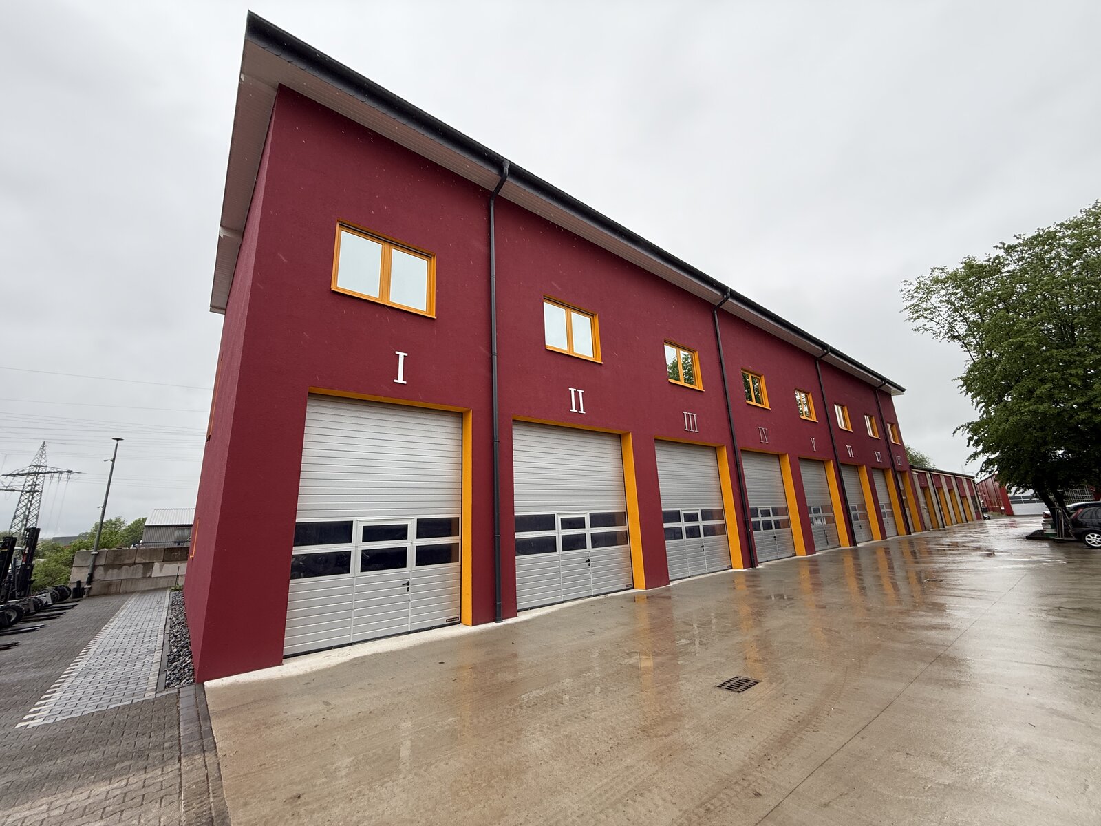 WD Forklift Werkstatt Lage